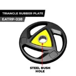TRIANGLE RUBBER PLATE (₹125 per kg)