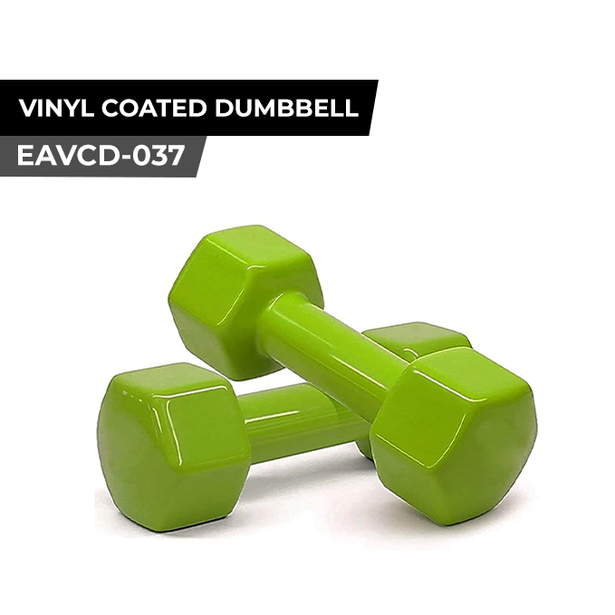 Vinyl Coated Dumbbell 1 VINYL COATED DUMBBELL (₹150 Per Kg) - Image 1